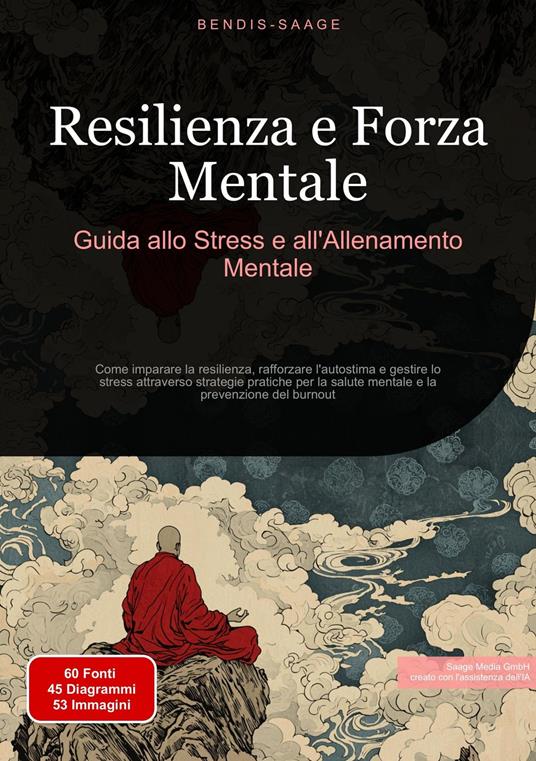 Resilienza e Forza Mentale: Guida allo Stress e all'Allenamento Mentale - Bendis A. I. Saage - Italiano - ebook