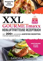 XXL GOURMETmaxx Heißluftfritteuse Rezeptbuch