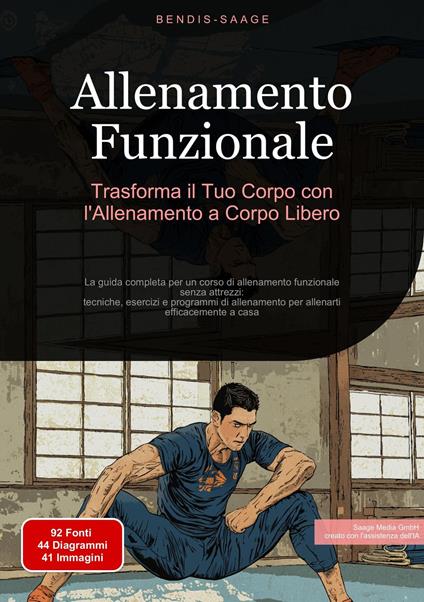 Allenamento Funzionale: Trasforma il Tuo Corpo con l'Allenamento a Corpo Libero - Bendis A. I. Saage - Italiano - ebook