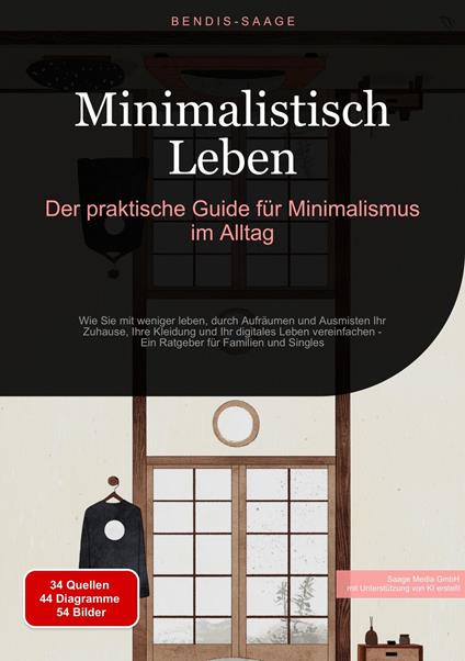 Minimalistisch Leben: Der praktische Guide für Minimalismus im Alltag - Bendis A. I. Saage - Deutschland - ebook