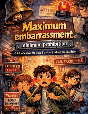 Maximum embarrassment, minimum prohibition: Children's novel for ages 8 and up School, chaos & heart - Dominik Mikulaschek - cover