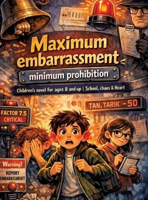 Maximum embarrassment, minimum prohibition: Children's novel for ages 8 and up School, chaos & heart - Dominik Mikulaschek - cover