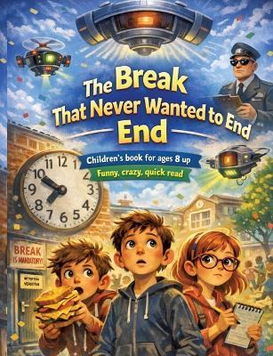 The break that never wanted to end: Children's book for ages 8 and up Funny, crazy, quick read - Dominik Mikulaschek - cover