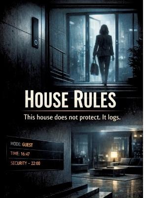 House Rules: This house does not protect. It logs. - Dominik Mikulaschek - cover