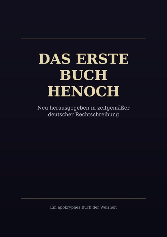 Das Buch Henoch