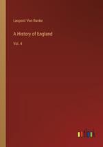 A History of England: Vol. 4