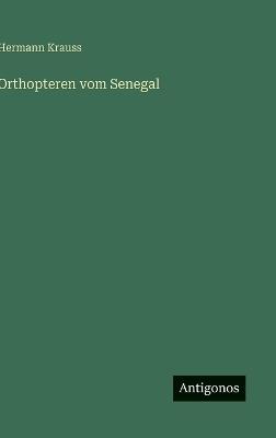 Orthopteren vom Senegal - Hermann Krauss - cover