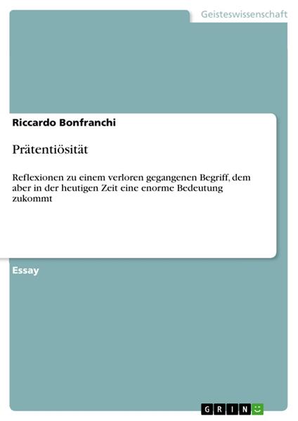 Prätentiösität