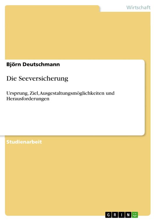 Die Seeversicherung
