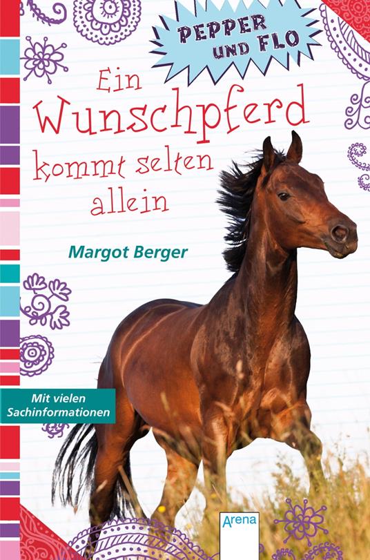 Pepper und Flo (1). Ein Wunschpferd kommt selten allein - Margot Berger - ebook