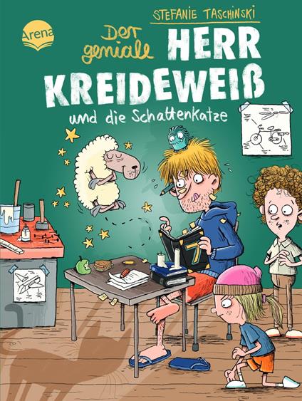 Der geniale Herr Kreideweiß (2). Der geniale Herr Kreideweiß und die Schattenkatze - Stefanie Taschinski,Nikolai Renger - ebook
