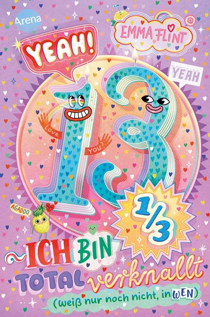 Endlich 13 (2). Yeah! 13 1/3 – Ich bin total verknallt (weiß nur noch nicht, in wen) - Emma Flint,Eva Schöffmann-Davidov - ebook