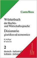  Dizionario giuridico economico 2 tedesco-italiano