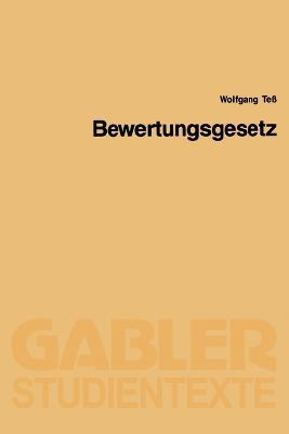 Bewertungsgesetz - Wolfgang Teß - cover