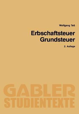 Erbschaftsteuer Grundsteuer - Wolfgang Teß - cover