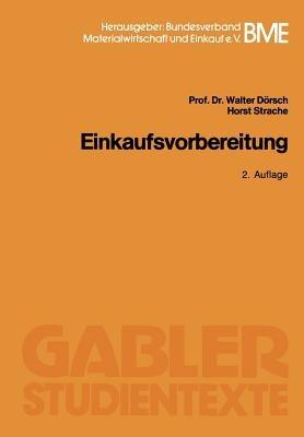 Einkaufsvorbereitung - Walter Dörsch - cover