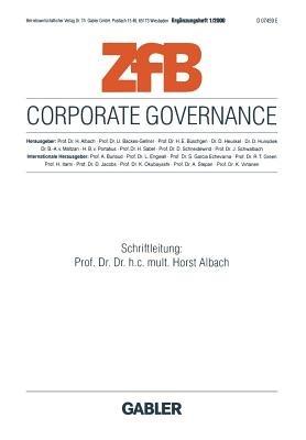 Corporate Governance - cover