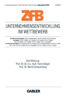 Unternehmensentwicklung im Wettbewerb - cover
