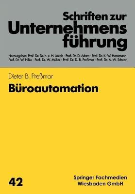 Büroautomation - Dieter B. Preßmar - cover