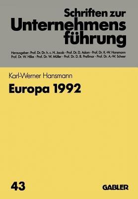 Europa 1992 - cover