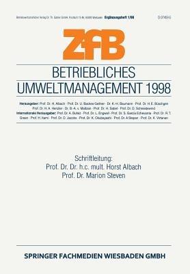 Betriebliches Umweltmanagement 1998 - cover