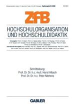 Hochschulorganisation und Hochschuldidaktik