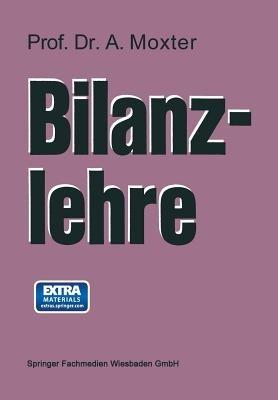Bilanzlehre - Adolf Moxter - cover