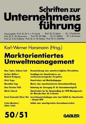 Marktorientiertes Umweltmanagement - cover