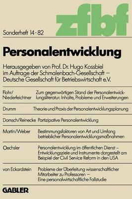 Personalentwicklung - Hugo Kossbiel - cover