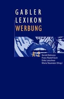 Gabler Lexikon Werbung - cover