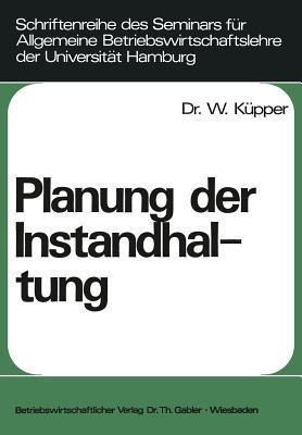 Planung der Instandhaltung - Willi Küpper - cover