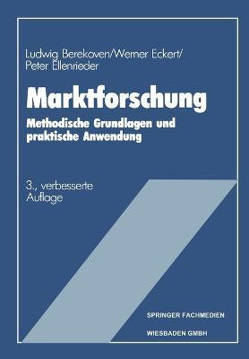 Marktforschung - Ludwig Berekoven,Werner Eckert,Peter Ellenrieder - cover