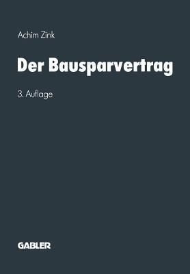 Der Bausparvertrag - Achim Zink - cover