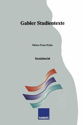 Sozialrecht - Heinz-Peter Klein - cover