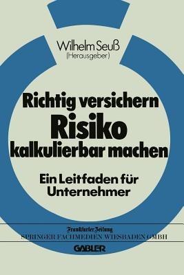 Richtig versichern — Risiko kalkulierbar machen - cover