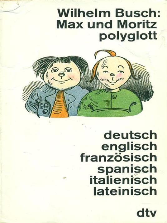 Max und Moritz polyglott - Wilhelm Busch - copertina