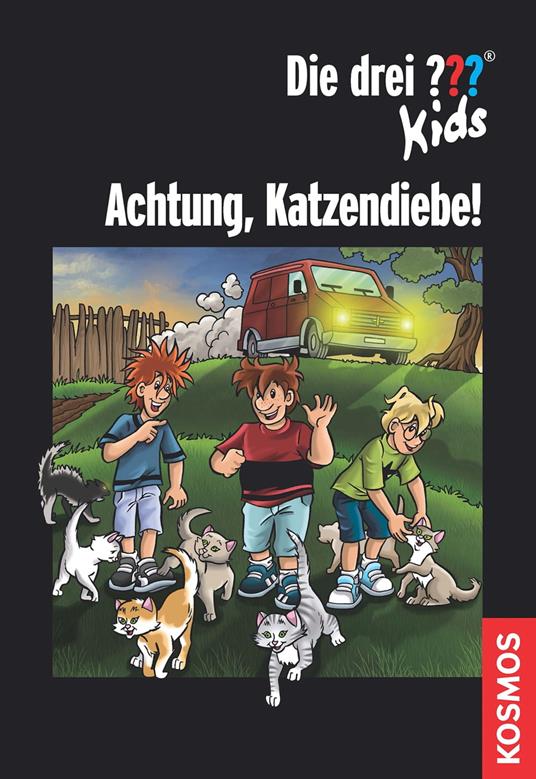 Die drei ??? Kids, Achtung, Katzendiebe! (drei Fragezeichen Kids) - Karen-Susan Fessel,Regina Nössler - ebook