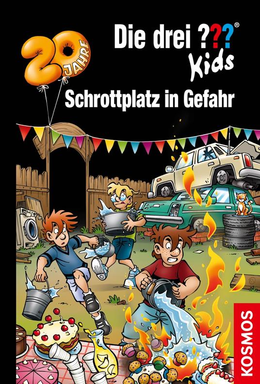 Die drei ??? Kids, 78, Schrottplatz in Gefahr (drei Fragezeichen Kids) - Blanck Ulf,Stefani Kampmann - ebook