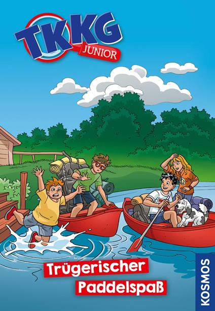 TKKG Junior, 18, Trügerischer Paddelspaß - Benjamin Schreuder,COMICON S.L./ Beroy + San Julian - ebook