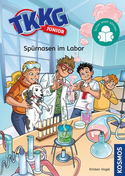 TKKG Junior, 3, Spürnasen im Labor - Kirsten Vogel,COMICON S.L./ Beroy + San Julian - ebook
