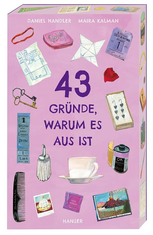 43 Gründe, warum es aus ist - Daniel Handler,Maira Kalman,Birgitt Kollmann - ebook