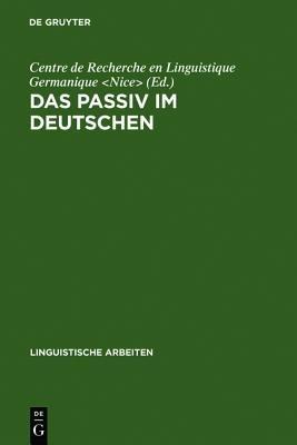 Das Passiv im Deutschen - cover