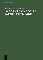 La Formazione Delle Parole in Italiano