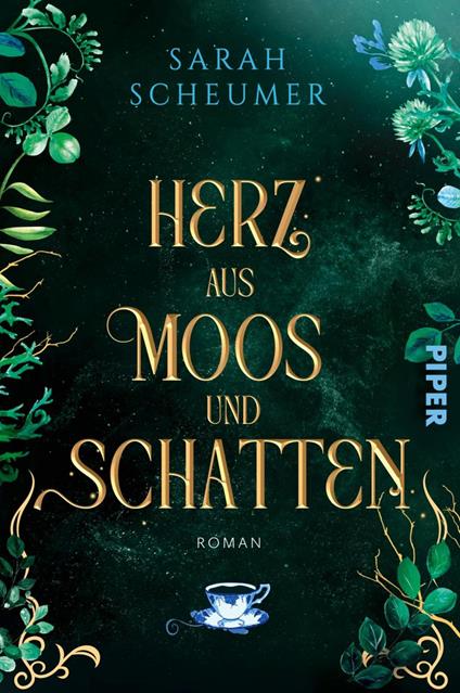 Herz aus Moos und Schatten