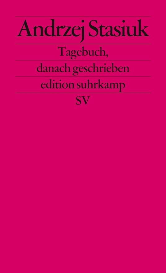 Tagebuch, danach geschrieben