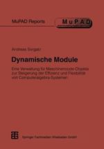 Dynamische Module: Eine Verwaltung für Maschinencode-Objekte zur Steigerung der Effizienz und Flexibilität von Computeralgebra-Systemen
