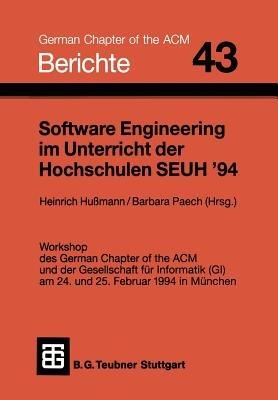 Software Engineering im Unterricht der Hochschulen SEUH ’94 - cover