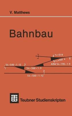 Bahnbau - Volker Matthews - cover
