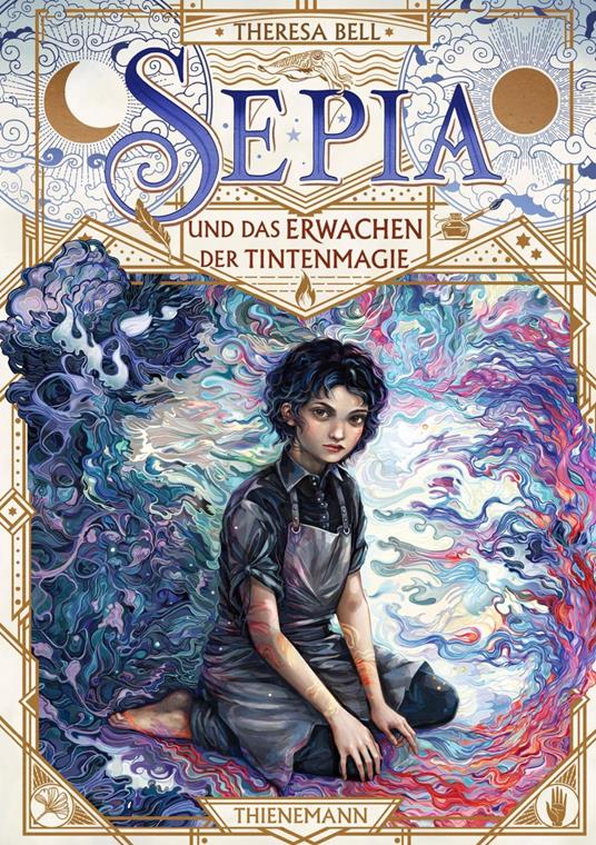 Sepia 1: Sepia und das Erwachen der Tintenmagie - Theresa Bell,Eva Schöffmann-Davidov - ebook