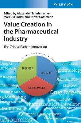 Value Creation in the Pharmaceutical Industry: The Critical Path to Innovation - Alexander Schuhmacher,Markus Hinder,Oliver Gassmann - cover